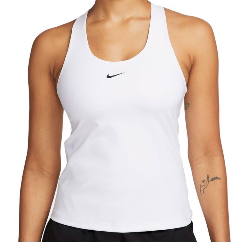 Nike White Athletic Tank Top